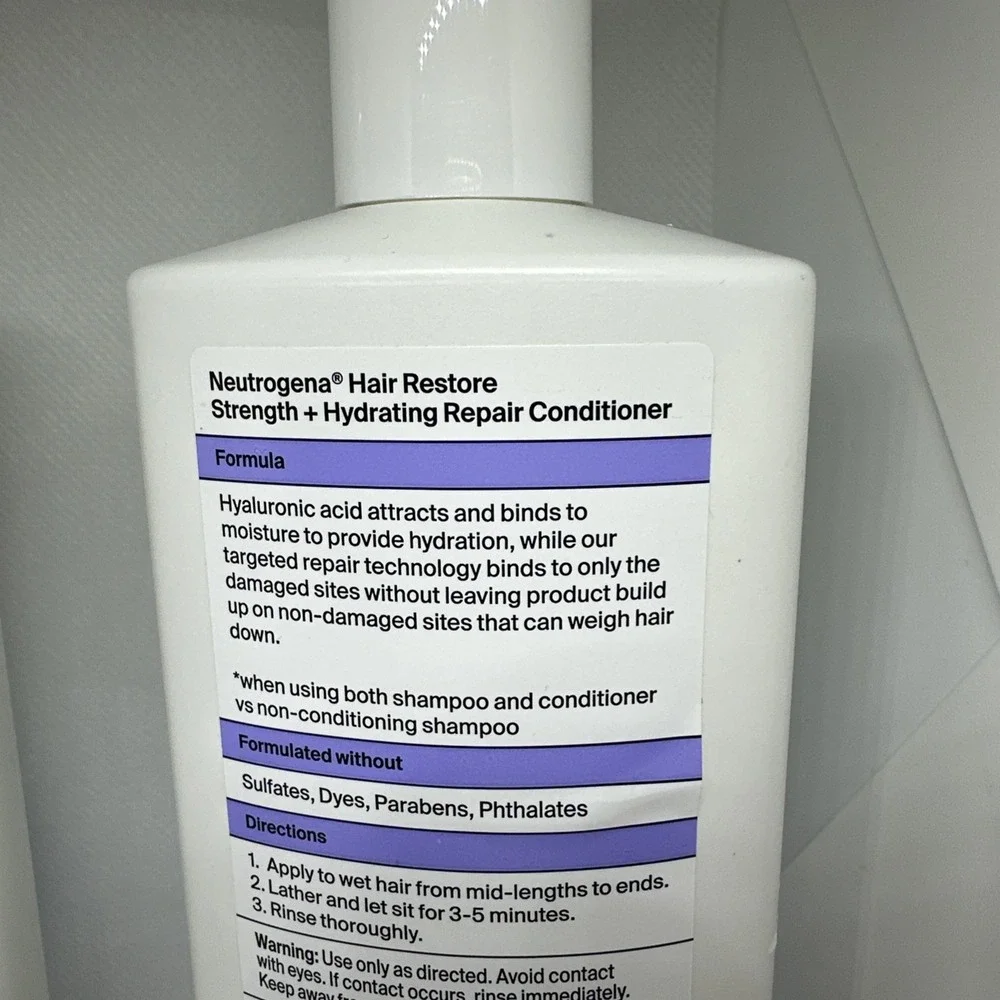 2 Neutrogena Hair Restore Conditioner 13 oz New
